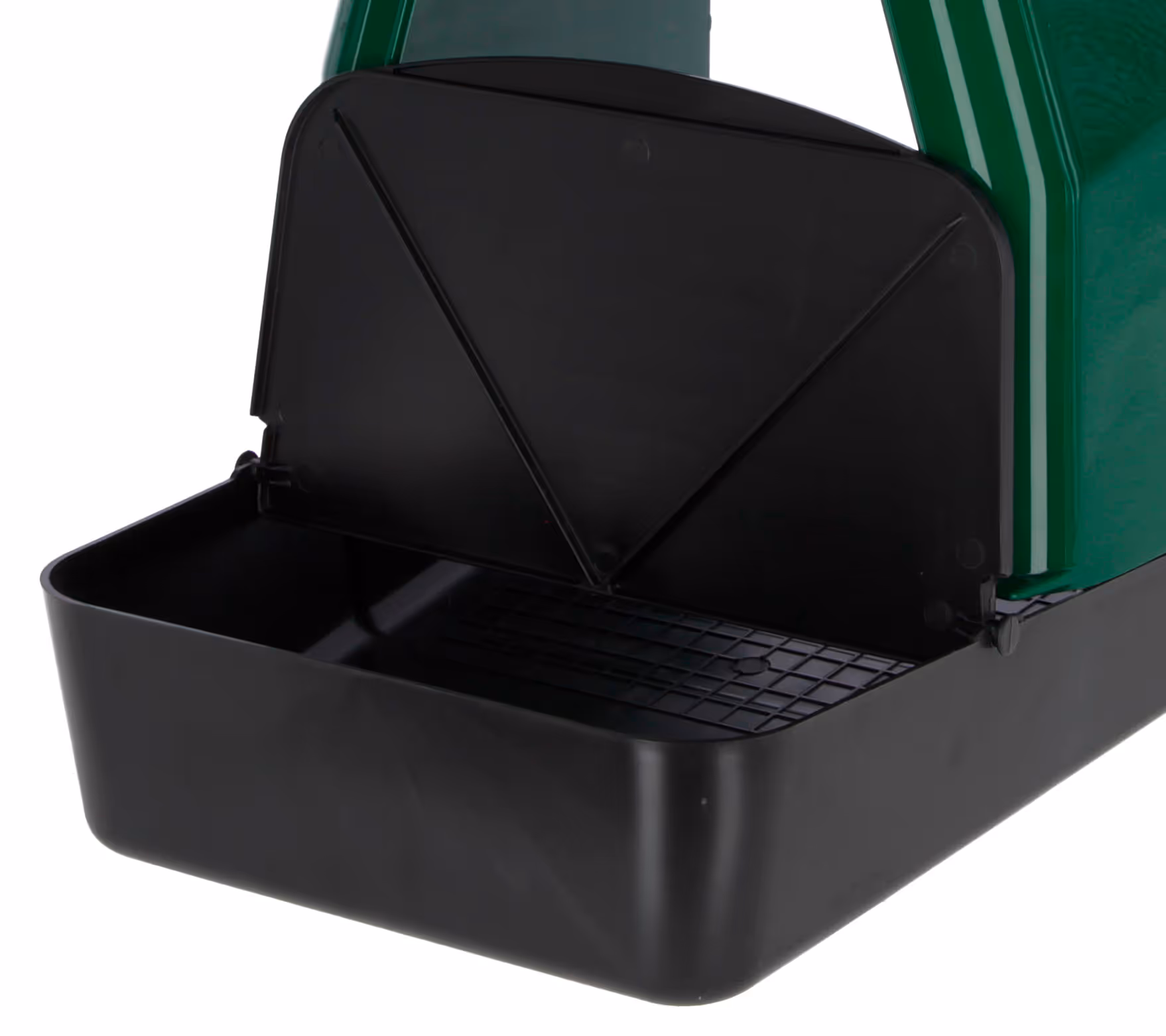 Pondoir PP vert foncé, 37x44x49,5cm