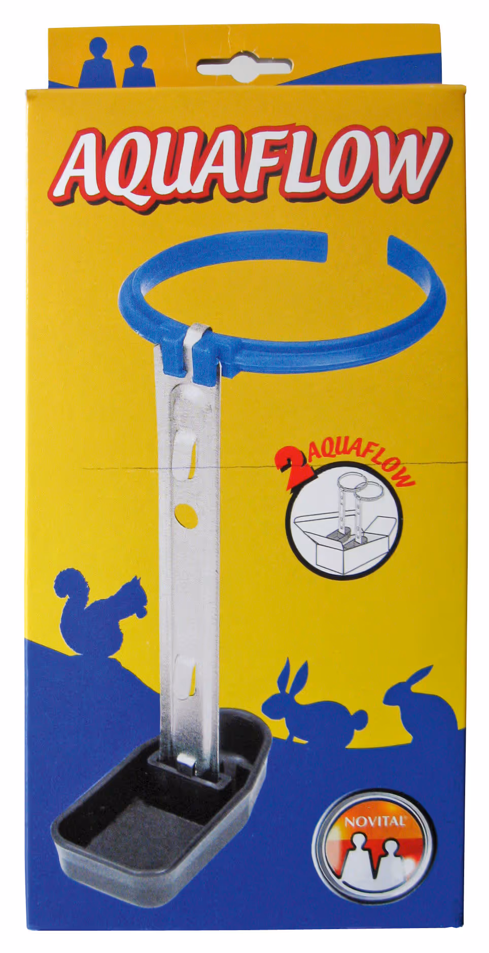 Porte-bouteille zinguée/PVC