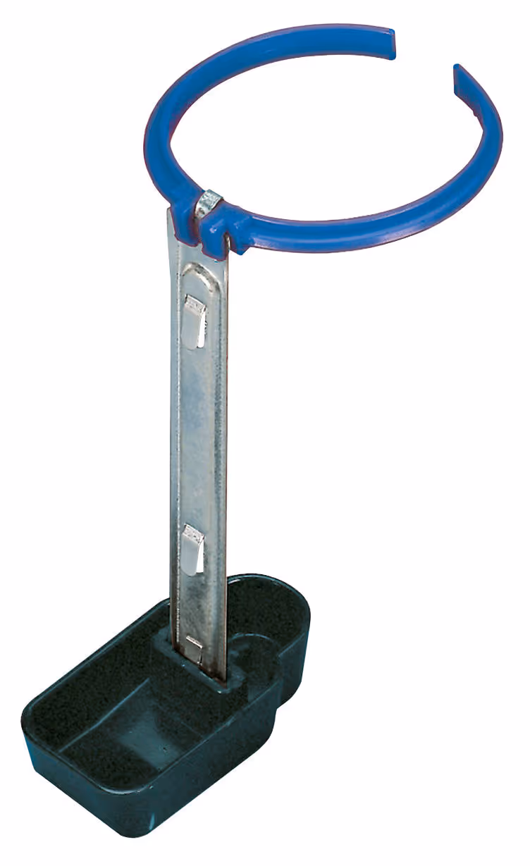 Porte-bouteille zinguée/PVC