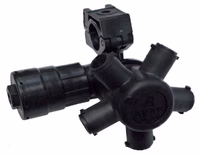 Porte buse Pentajet 1/4 tour Hardi ø22 tenon 10mm avec antigoutte à air viton gauche 