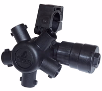 Porte buse pentajet 1/4 tour pneumatique Arag Ø28 mm tenon 10 mm 406495B7VF