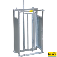 Porte de blocage, pour la contention des ovins, galvanisée