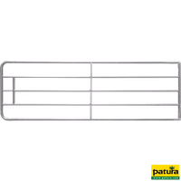 Porte de prairie 6,0 m, galv., pièces de montage incluses
