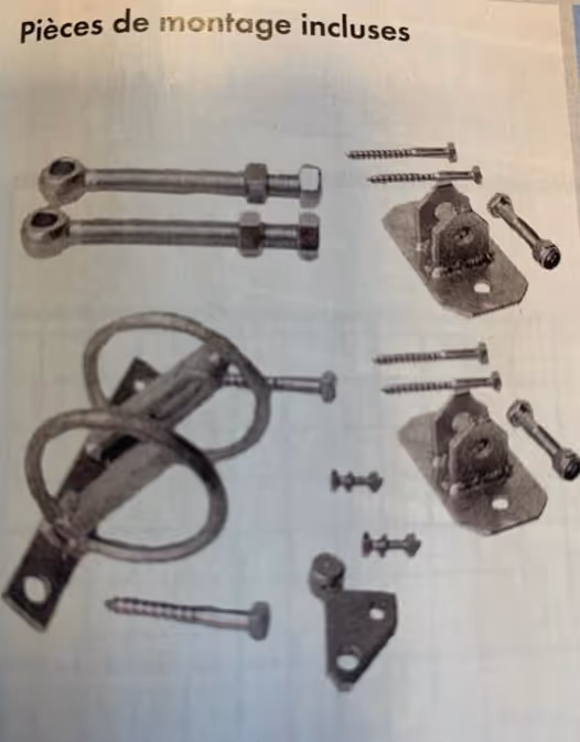Porte de prairie pour chevaux extensible 4 tubes, 1,10 m, extension 4,00 - 5,00 m visserie comprise