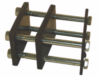 Porte-dent 40x40mm Adaptable