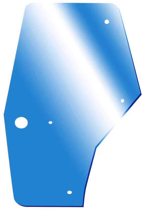 Porte en verre D 