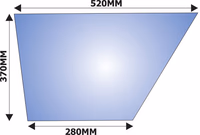 Porte en verre inférieure D