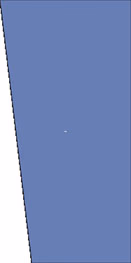 Porte en verre inférieure G / D