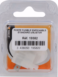 PORTE FUSIBLE ENFICHABLE STANDARD s/BLISTER