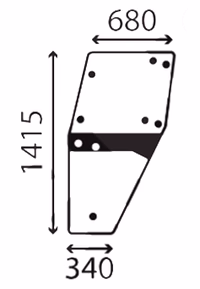 PORTE GAUCHE 04358529 deutz
