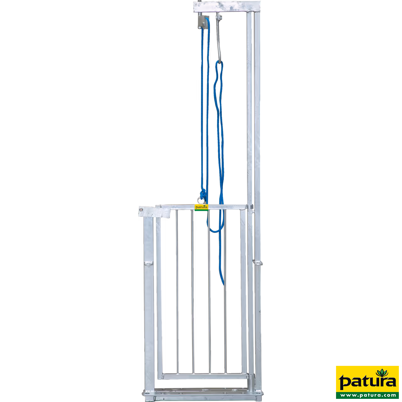 Porte guillotine, pour la contention des ovins, galvanisée