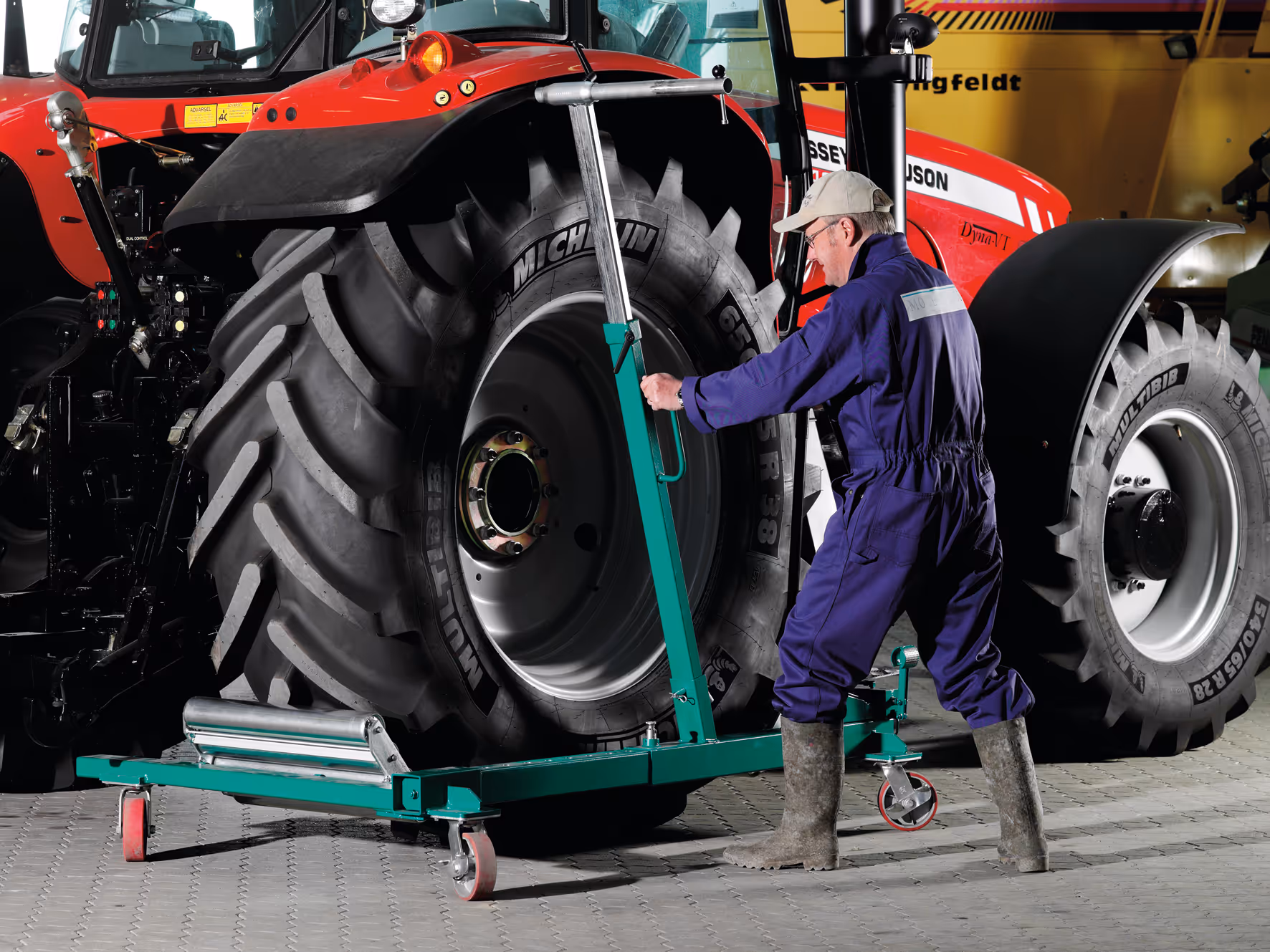 Porte roues de tracteurs 1500kgs pro compac