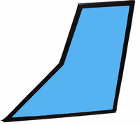 Porte vitrée Ford inférieure encadrée LH 83944253 Adaptable