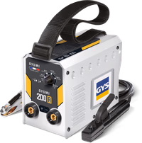 Poste à souder à l'électrode Gys Gysmi 200A monophasé avec valise et accessoire