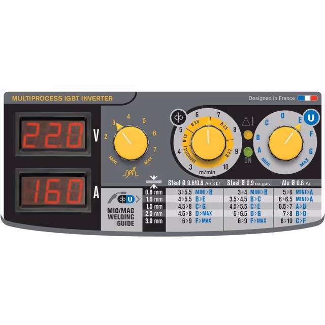 Poste a souder inverter semiautomatique mig/mag easymig 160 avec accessoires