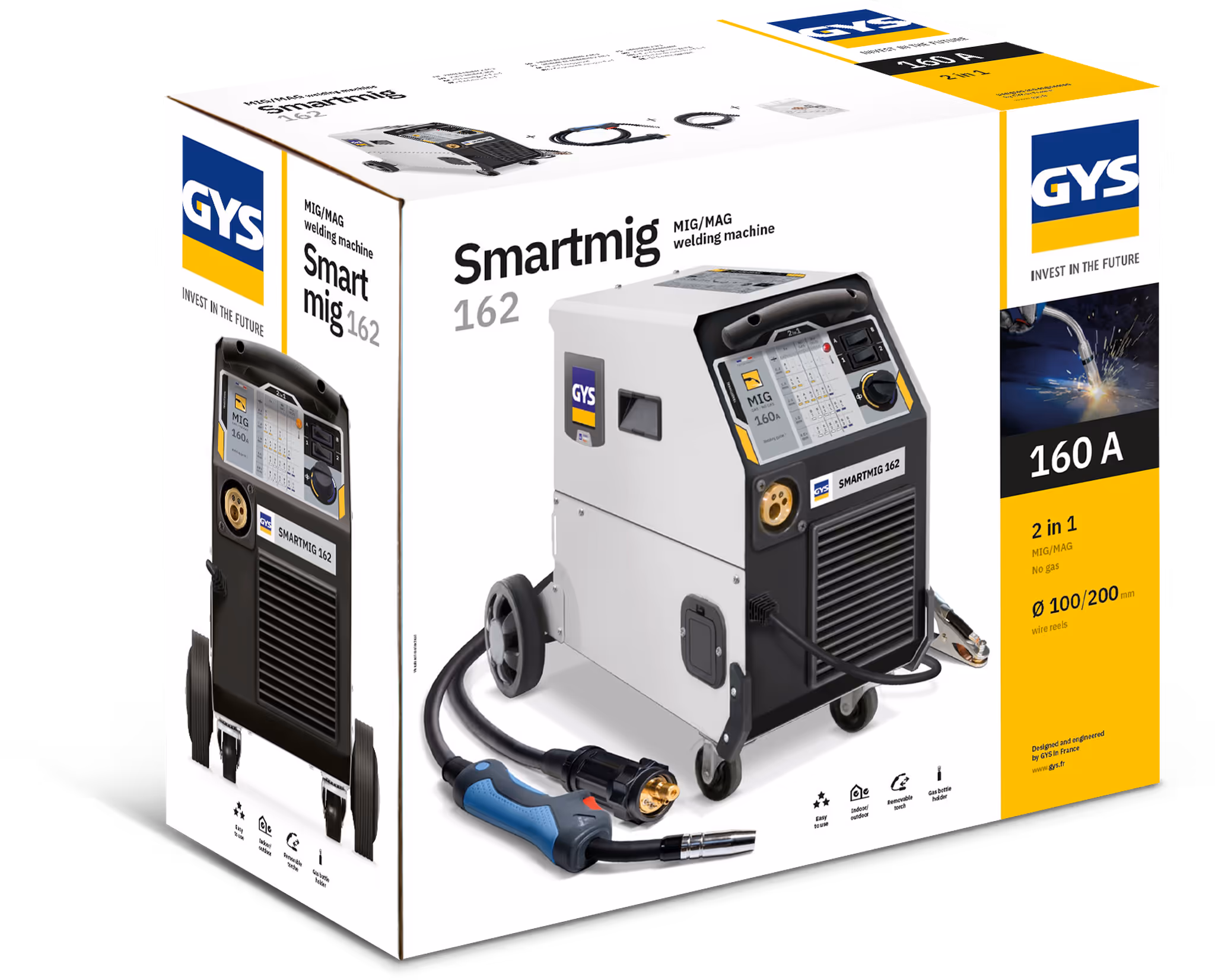 Poste de soudure Smartmig 162 - 160 Ampères 033160
