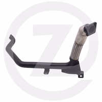 Pot d'echappement ref 104267 adaptable Merlo