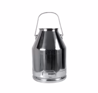 Pot de traite acier inox 30l