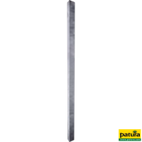 Poteau inox carré 90 mm, L= 2,13 m