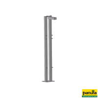 Poteau sur platine  (avant) pour box à veaux