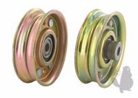 POULIE A GORGE PLATE