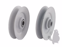 POULIE A GORGE TRAPEZOIDALE EN V