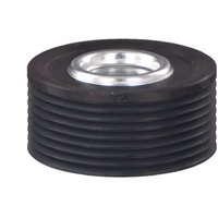 Poulie de guidage pour courroie trapézoïdale à nervures