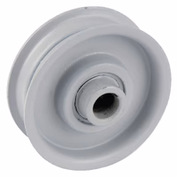 Poulie plate 3/8"x1-7/8"