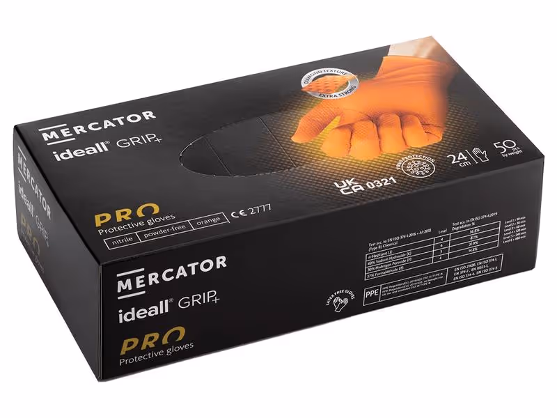 Predator Gloves Ideall Grip Gants jetables 11/XXL