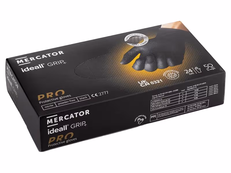 Predator Gloves Ideall Grip Gants jetables 8/M