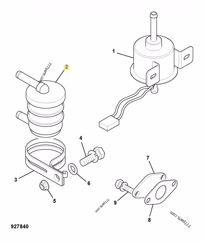 PREFILTRE GASOIL JCB REF 32/922300
