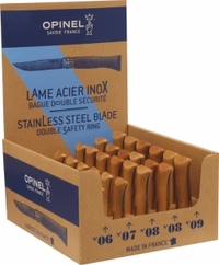 Presentoir 30 couteaux acier inox opinel