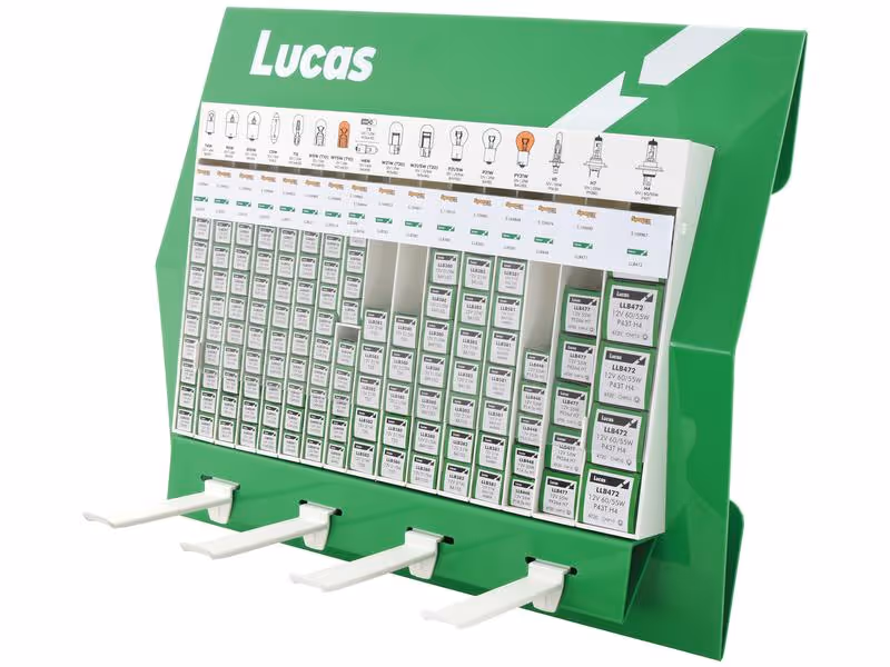 Présentoir d'ampoules (200 pièces) - ref ZMB312