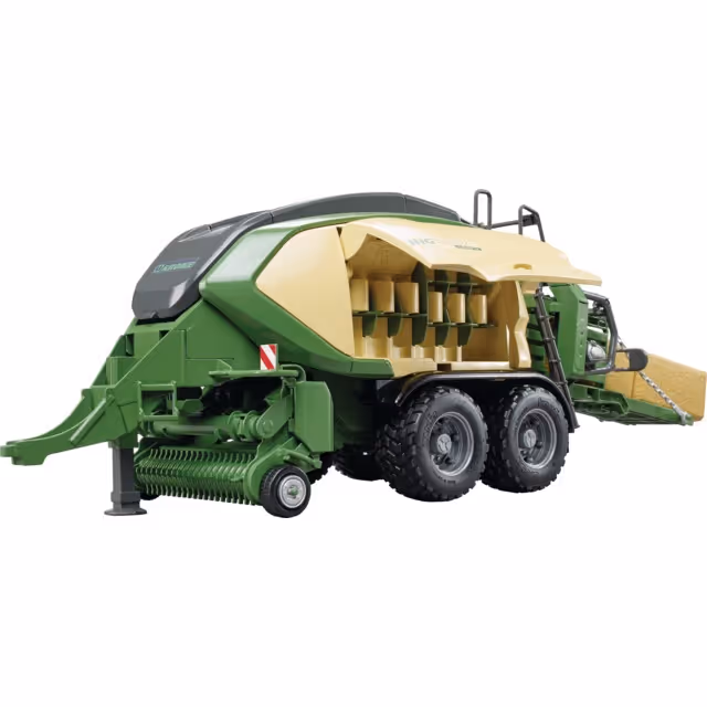 PRESSE KRONE BIG PACK 1290 VC ET BOTTES DE PAILLE AU 1/16EME