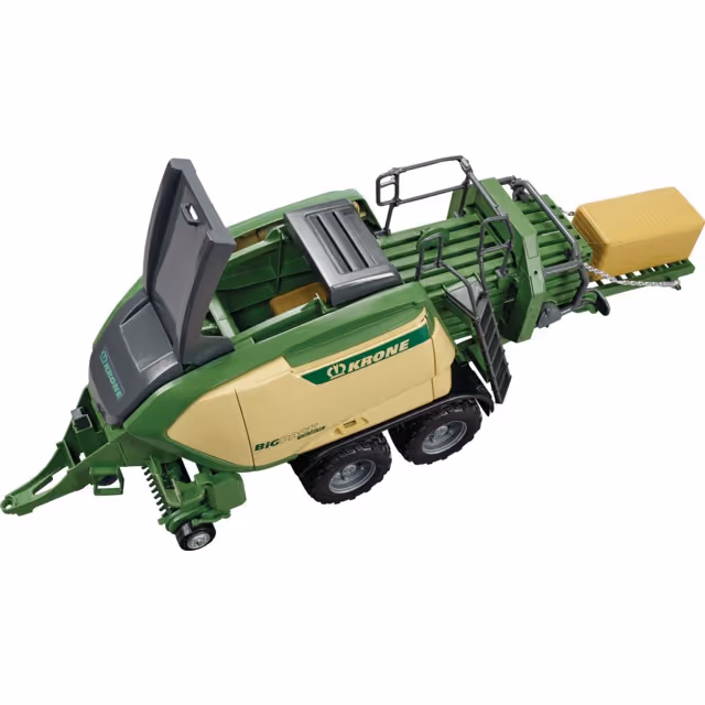 PRESSE KRONE BIG PACK 1290 VC ET BOTTES DE PAILLE AU 1/16EME