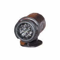 Prise male 13 plots plastique