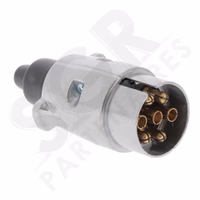 PRISE REMORQUE MALE ALU 7 BROCHES