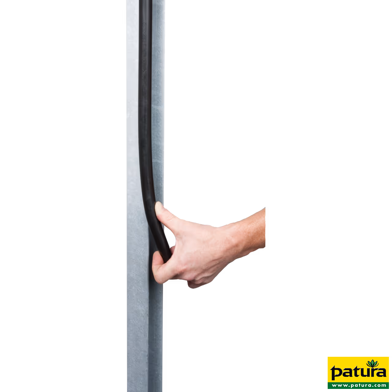 Profilé de protection PVC, poteaux métal