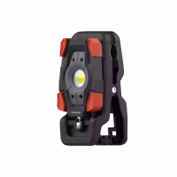 Projecteur d'atelier LED 1000 Lm orientable 360° avec pince rechargeable