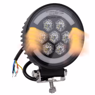 Projecteur de travail avec feu flash