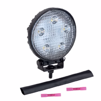 Projecteur de travail avec matériel de construction