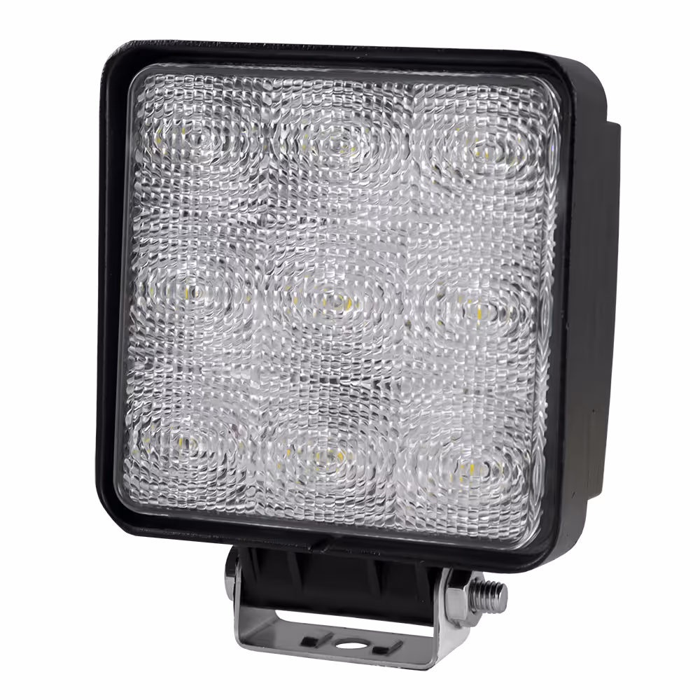Projecteur de travail carré 27w 10-30v