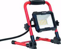 PROJECTEUR LED DE CHANTIER 230V PORTABLE SUR PIED 30W 2700LM