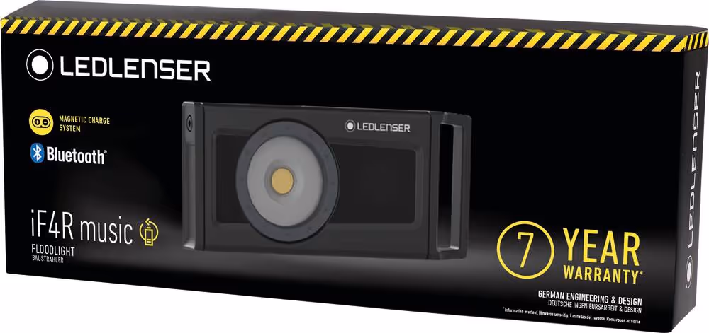 PROJECTEUR LED iF4R MUSIC 2500 LUMENS RECHARGEABLE - SPEAKER INTEGRE - BLUETOOTH