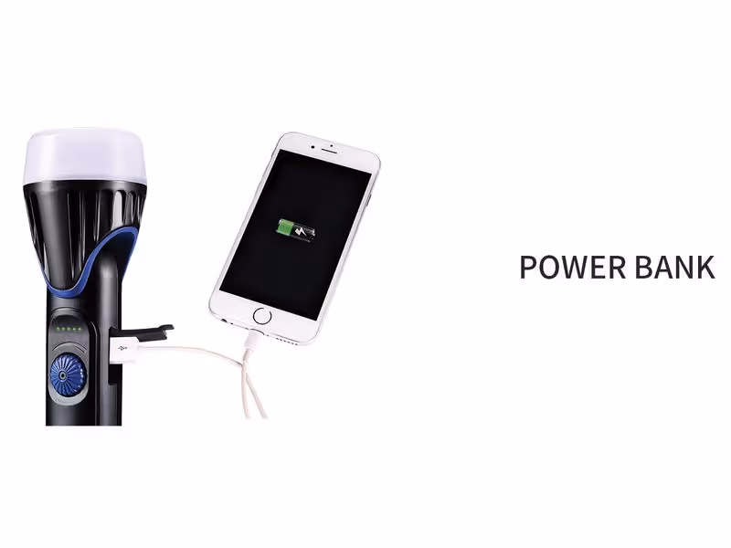 Projecteur LED rechargeable, 1000 Lumens