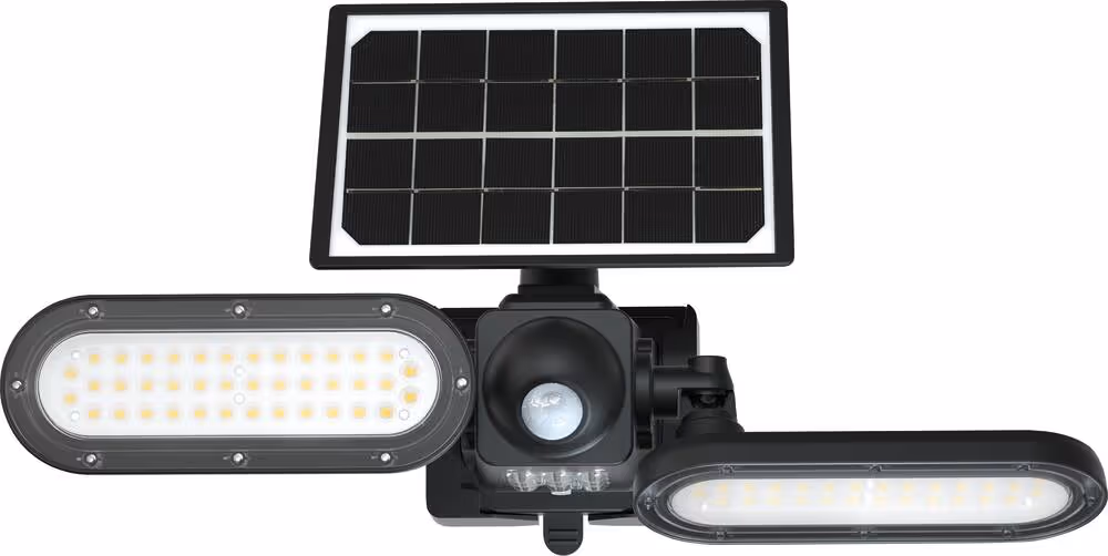 PROJECTEUR LED SOLAIRE 1400 LUMENS 15W AVEC DETECTEUR - SATELLITE