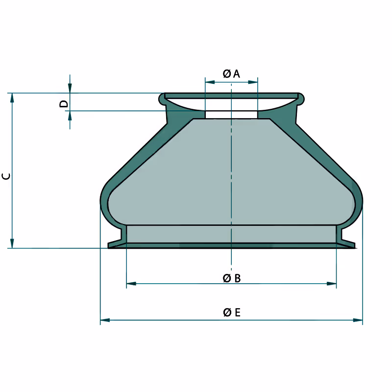 Protection anti-poussière 23.5x43.5 mm