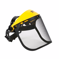 Protection frontale et visière en maille métallique