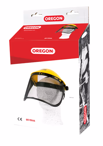 Protection frontale et visière en maille métallique