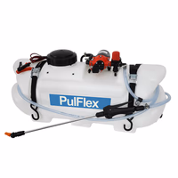 Pulvérisateur quad 60L 7.5 L/min avec régulateur de pression et lance réglable